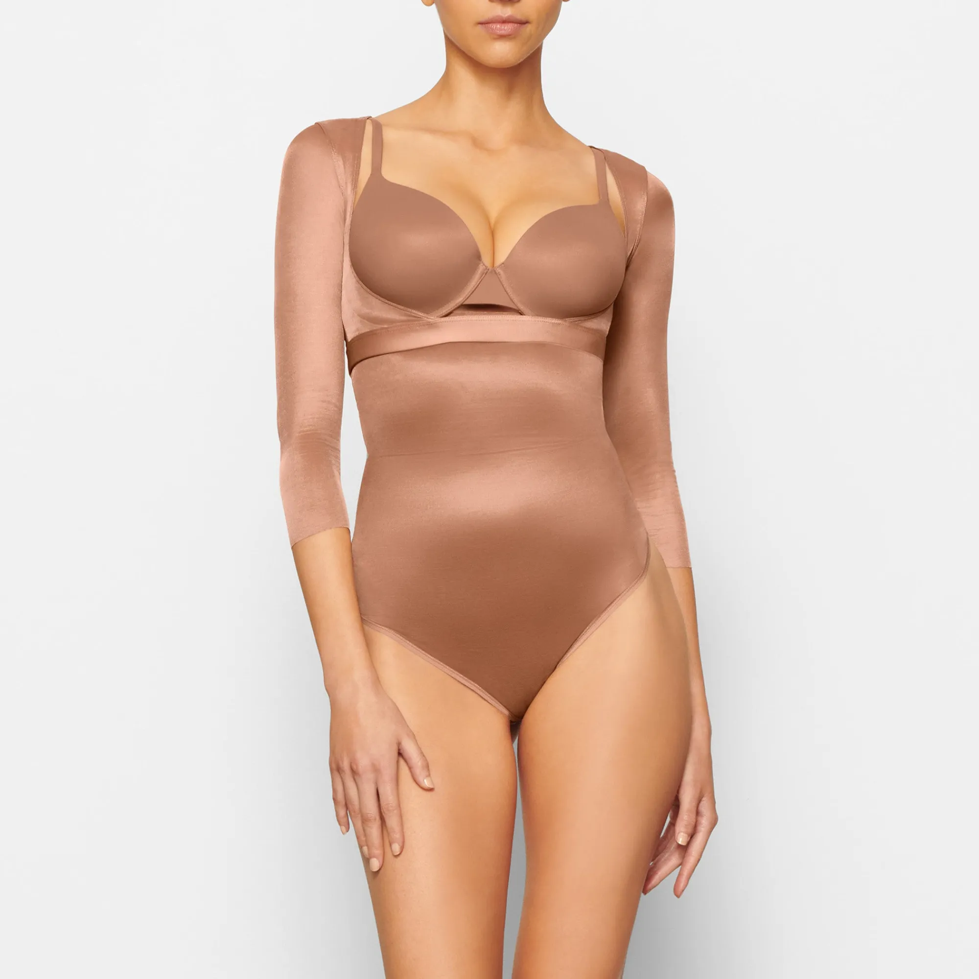 BARELY THERE OPEN BUST ARM SHAPER |-Skims Best