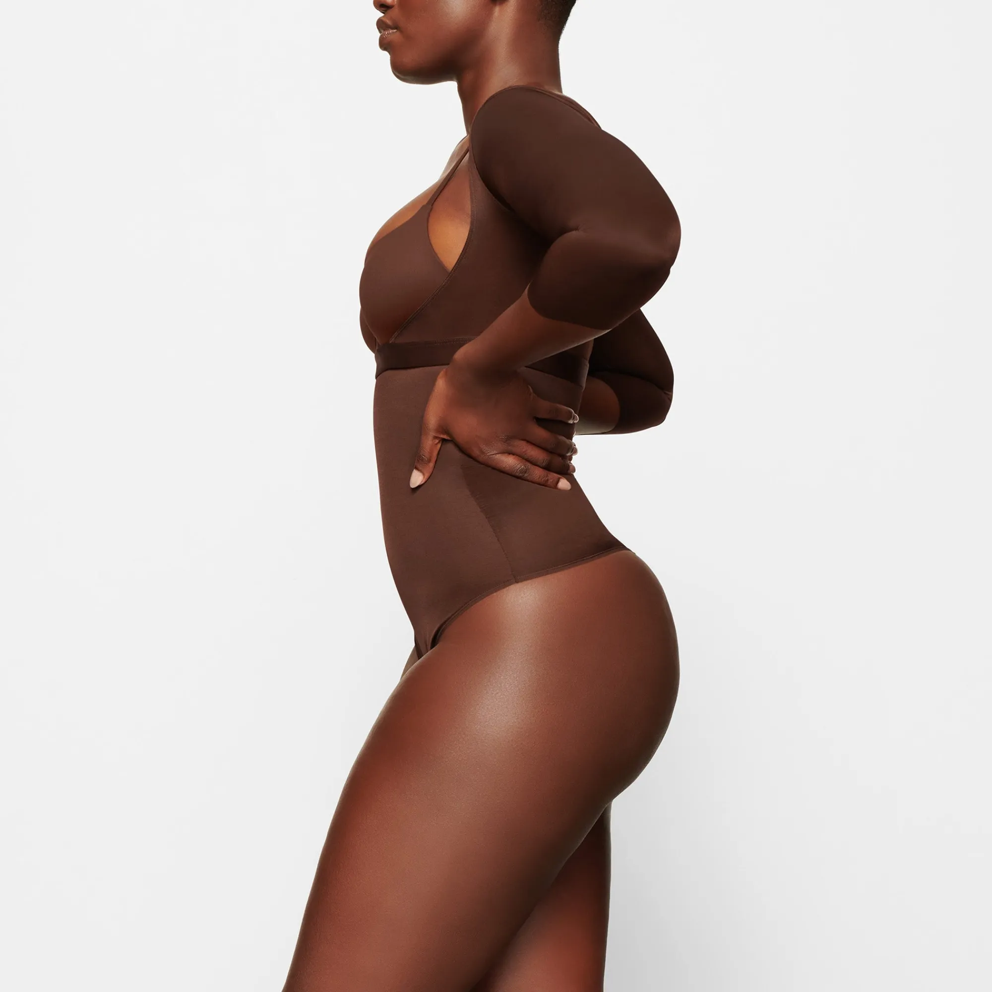 BARELY THERE OPEN BUST ARM SHAPER |-Skims Best