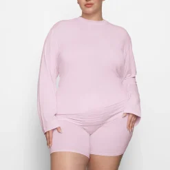 BOYFRIEND LONG SLEEVE T-SHIRT | CHERRY BLOSSOM-Skims Discount