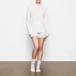 BOYFRIEND LONG SLEEVE T-SHIRT |-Skims Discount