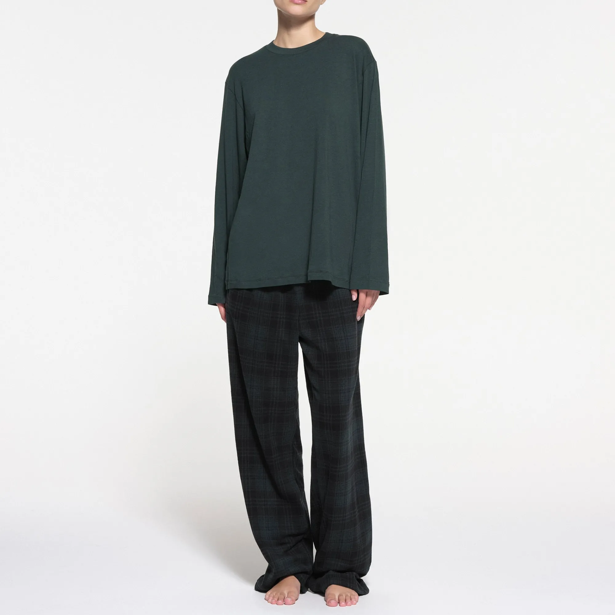 BOYFRIEND LONG SLEEVE T-SHIRT |-Skims Sale