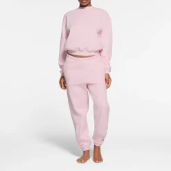 COTTON FLEECE CLASSIC CREWNECK | CHERRY BLOSSOM-Skims Discount