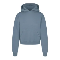 COTTON FLEECE CLASSIC HOODIE | STEEL BLUE-Skims Best