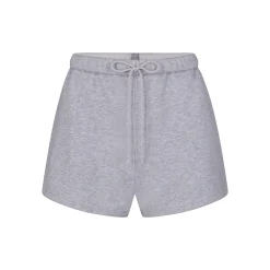 COTTON FLEECE CLASSIC SHORT | HEATHER GREY-Skims Online