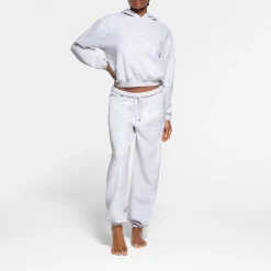 COTTON FLEECE JOGGER | LIGHT HEATHER GREY-Skims Best