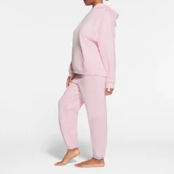 COTTON FLEECE OVERSIZED HOODIE | CHERRY BLOSSOM-Skims Best