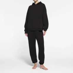 COTTON FLEECE OVERSIZED HOODIE |-Skims Clearance