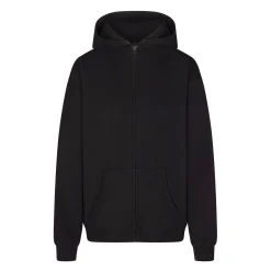 COTTON FLEECE OVERSIZED ZIP UP HOODIE |-Skims Online