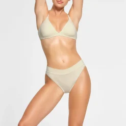 COTTON JERSEY CHEEKY TANGA |-Skims Clearance