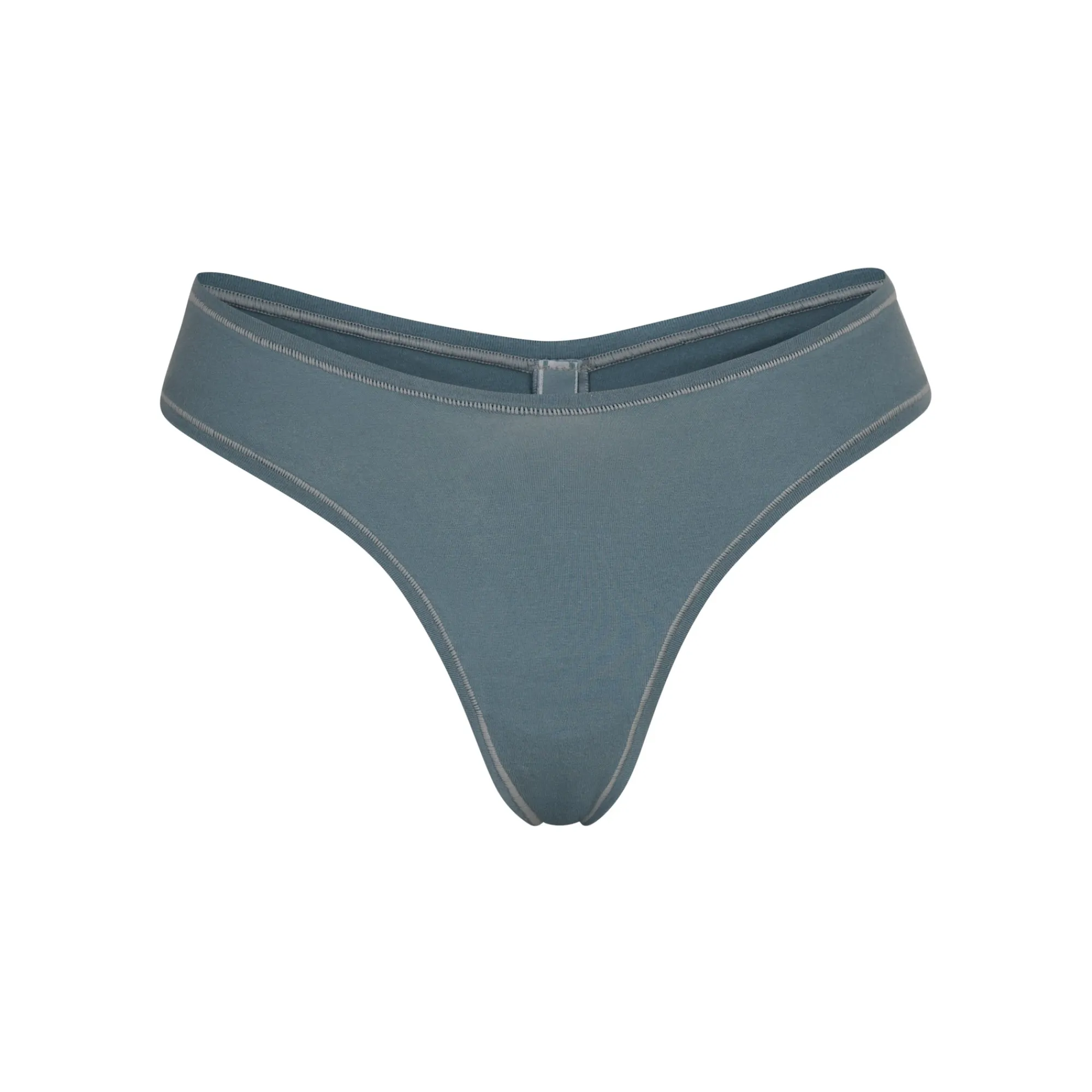 COTTON JERSEY DIPPED THONG |-Skims Outlet
