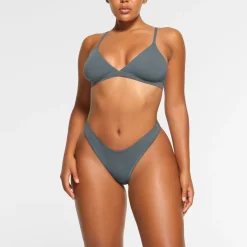 COTTON JERSEY DIPPED THONG |-Skims Outlet