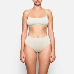 COTTON JERSEY FULL BRIEF 3-PACK |-Skims Hot