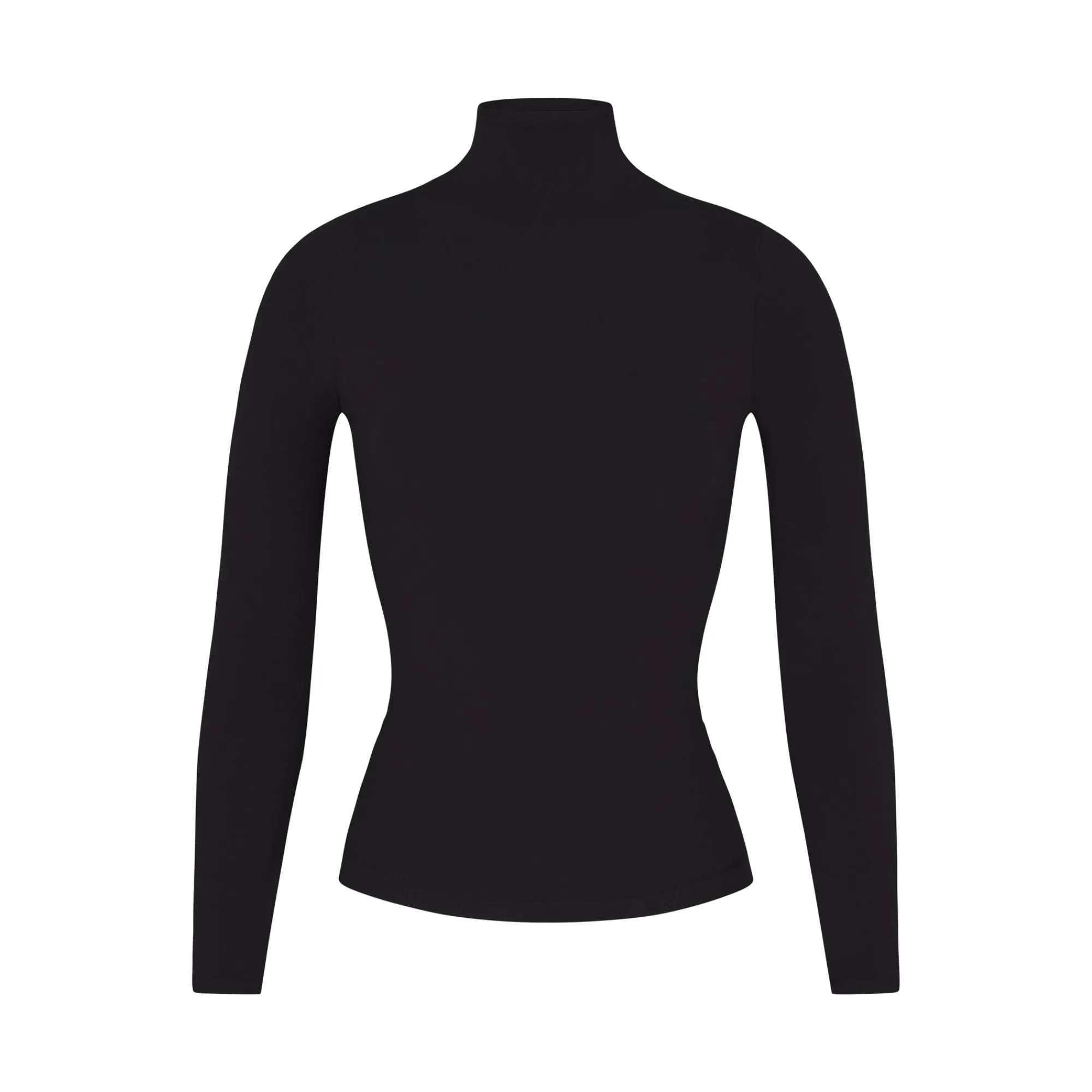 COTTON JERSEY LONG SLEEVE TURTLENECK |-Skims Sale