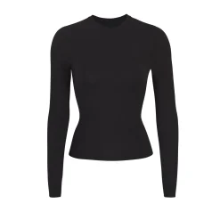 COTTON JERSEY LONG SLEEVE T-SHIRT |-Skims New