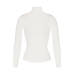 COTTON JERSEY LONG SLEEVE TURTLENECK |-Skims Sale