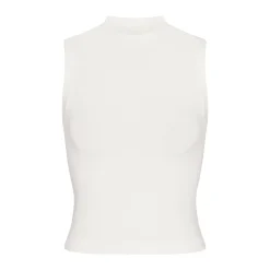 COTTON JERSEY MOCK NECK TANK |-Skims Outlet