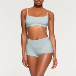 COTTON JERSEY SCOOP BRALETTE |-Skims New
