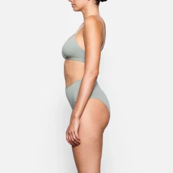 COTTON JERSEY SCOOP BRALETTE |-Skims Fashion