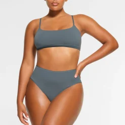 COTTON JERSEY SCOOP BRALETTE |-Skims Fashion
