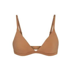 COTTON JERSEY TRIANGLE BRALETTE |-Skims New