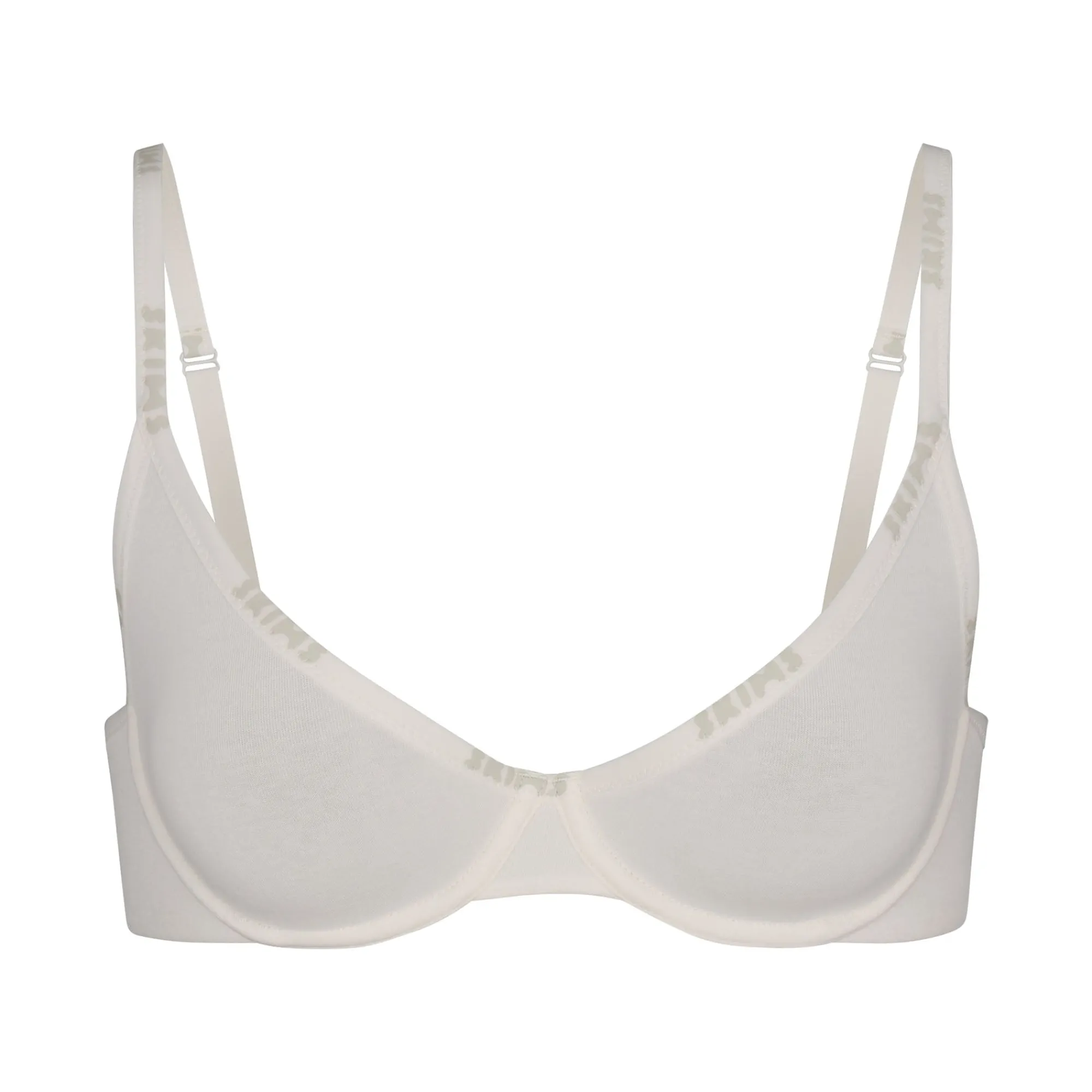 COTTON LOGO DEMI BRA |-Skims Clearance