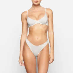 COTTON LOGO DEMI BRA  |-Skims Clearance