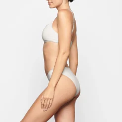 COTTON LOGO HIGH LEG BIKINI |-Skims Sale