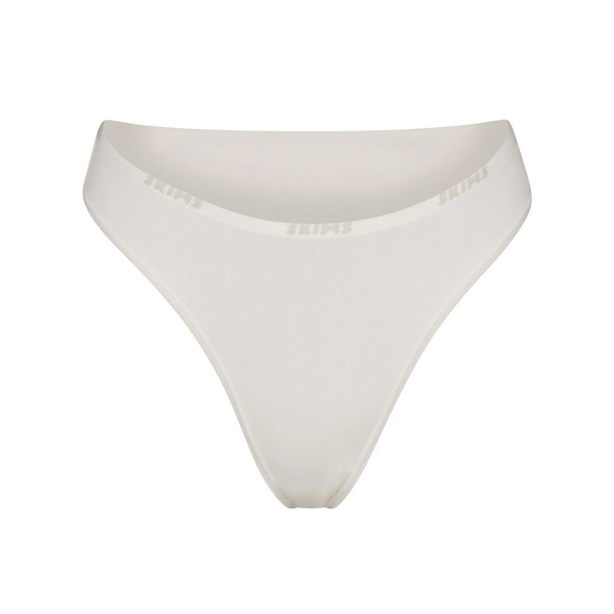 COTTON LOGO HIGH LEG BIKINI |-Skims Sale