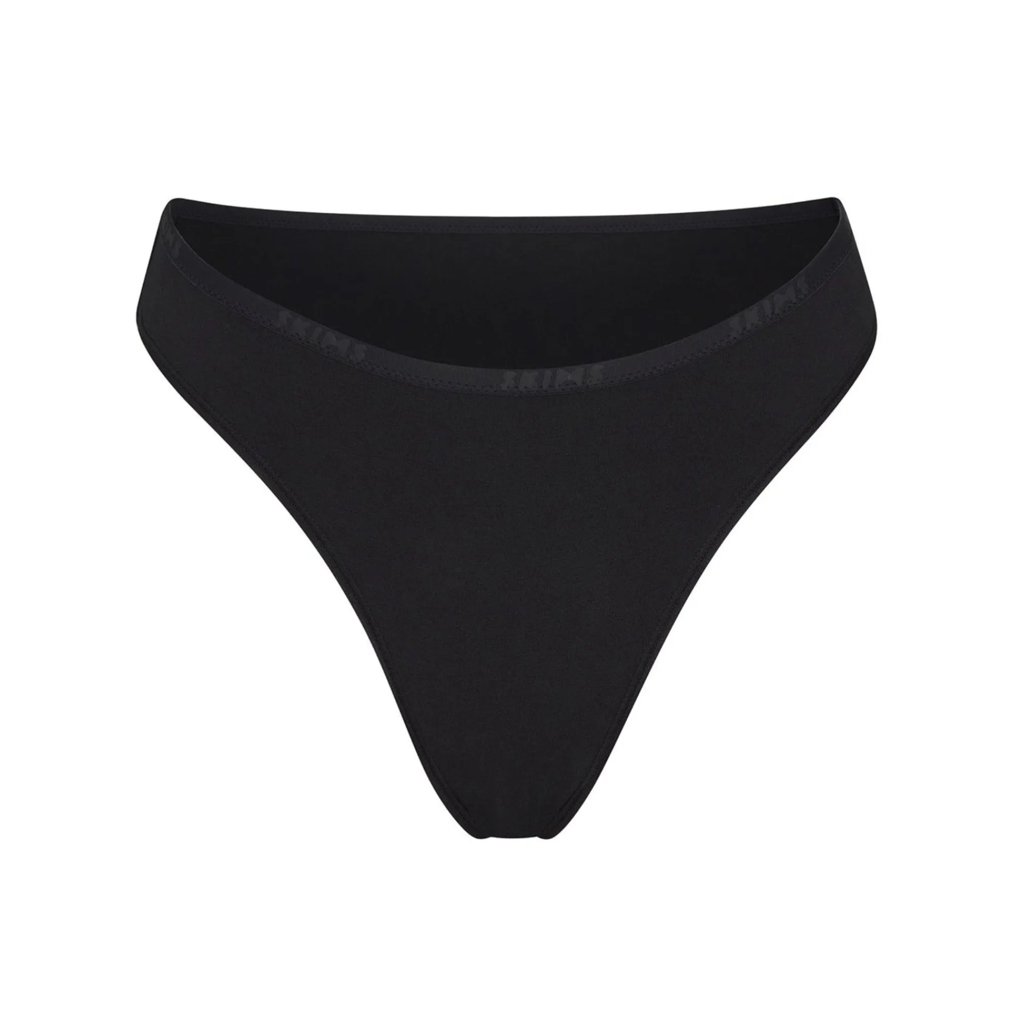 COTTON LOGO HIGH LEG BIKINI |-Skims Fashion