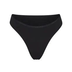COTTON LOGO HIGH LEG BIKINI |-Skims Fashion