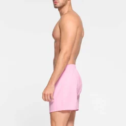 COTTON POPLIN SLEEP MENS BOXER | BUBBLE GUM-Skims Outlet