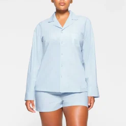 COTTON POPLIN SLEEP SHORT |-Skims Hot