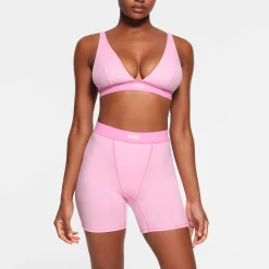COTTON RIB BOXER | BUBBLE GUM-Skims Hot