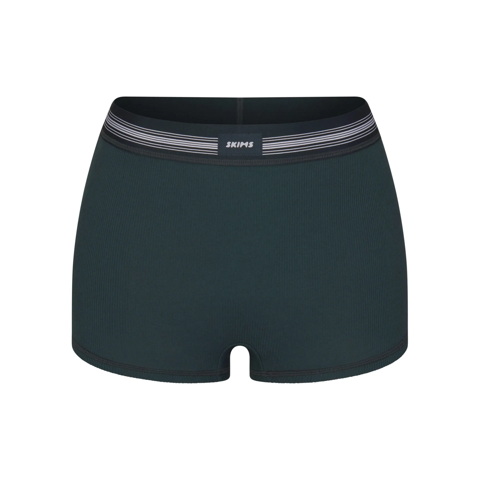 COTTON RIB BOY SHORT | SPRUCE MULTI-Skims Sale