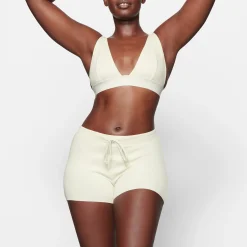 COTTON RIB DRAWSTRING SHORT |-Skims Clearance