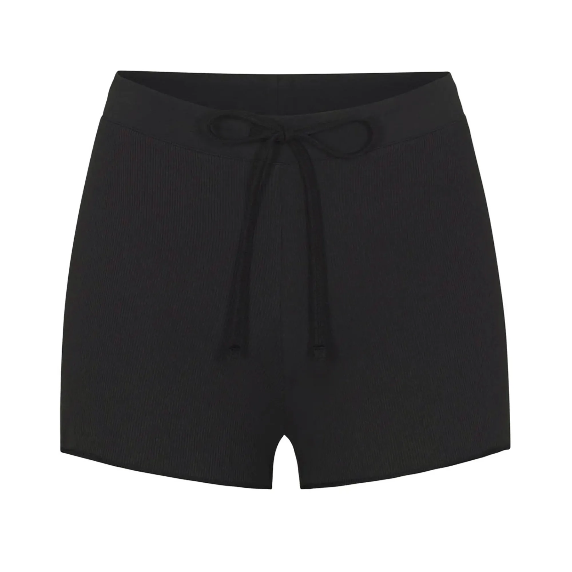 COTTON RIB DRAWSTRING SHORT |-Skims Hot