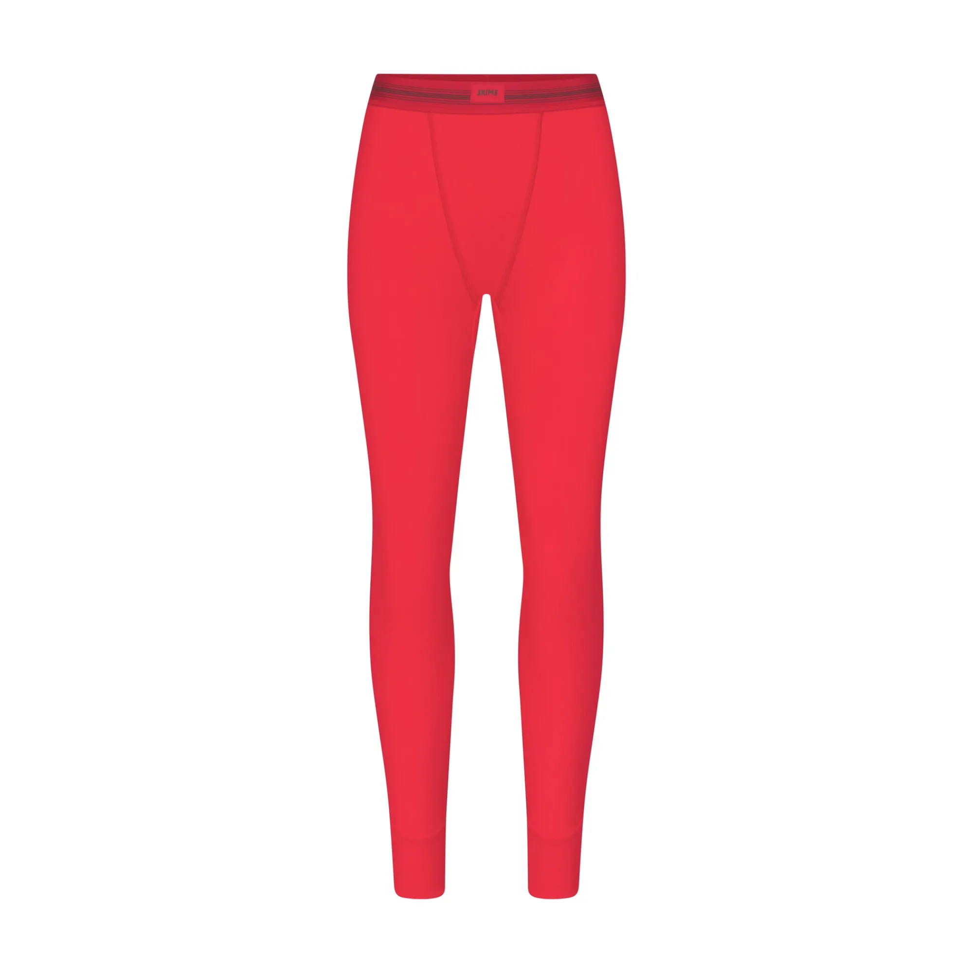 COTTON RIB LEGGING | RED MULTI-Skims Fashion