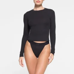 COTTON RIB LONG SLEEVE T-SHIRT |-Skims Best