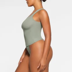 COTTON RIB LONG TANK |-Skims Clearance