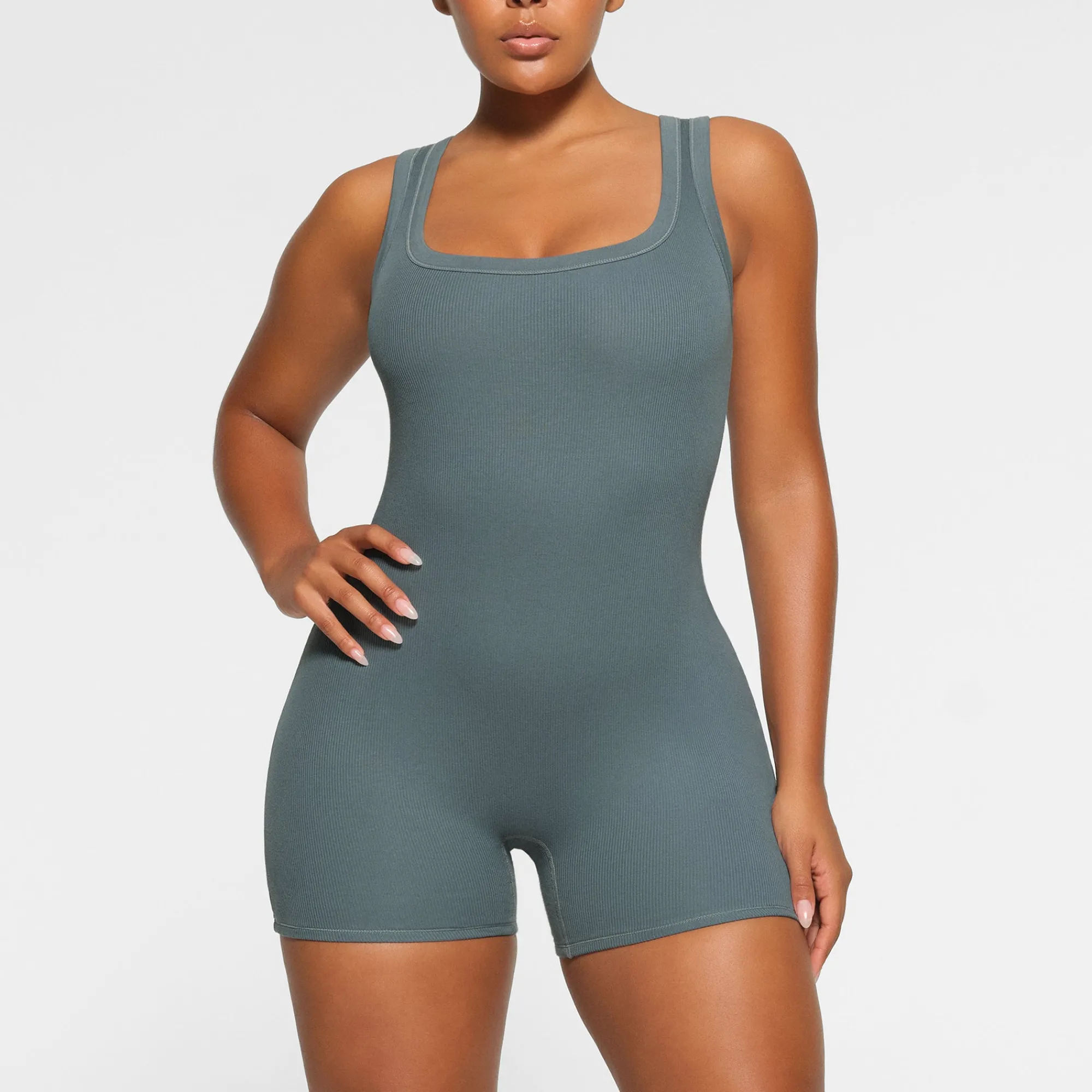 COTTON RIB ONESIE |-Skims Discount