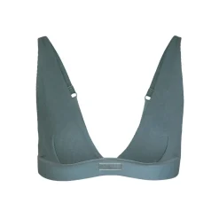 COTTON RIB PLUNGE BRALETTE |-Skims Fashion