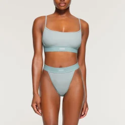 COTTON RIB SCOOP BRALETTE |-Skims Discount