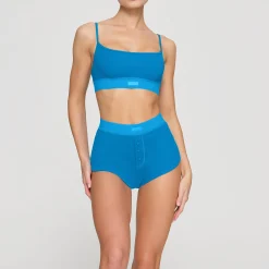 COTTON RIB SCOOP BRALETTE |-Skims Clearance