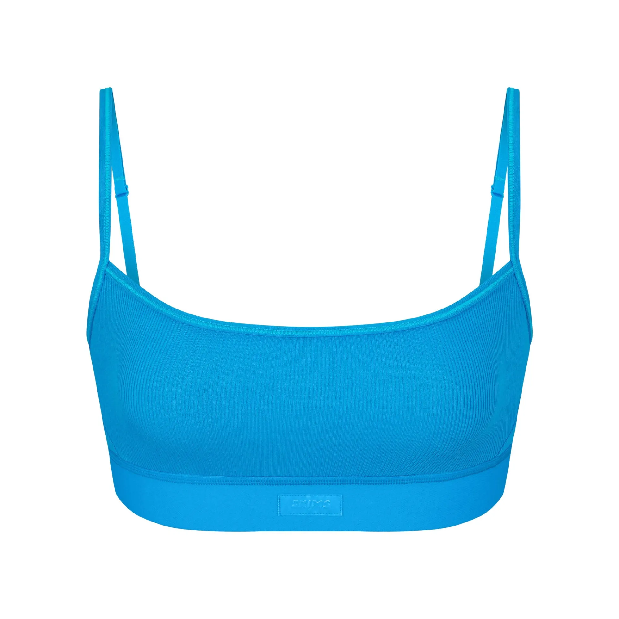 COTTON RIB SCOOP BRALETTE |-Skims Clearance