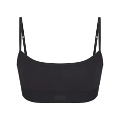 COTTON RIB SCOOP BRALETTE |-Skims New