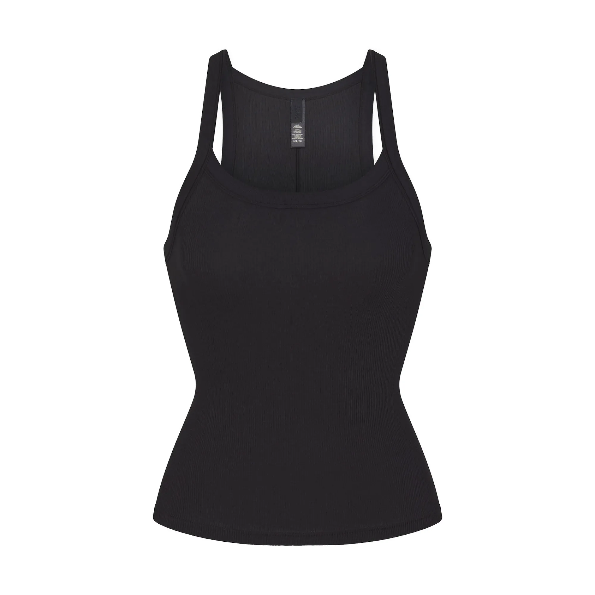 COTTON RIB SCOOP TANK |-Skims Hot