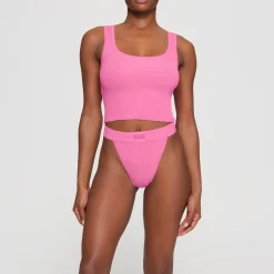 COTTON RIB TANK | SUGAR PINK-Skims New