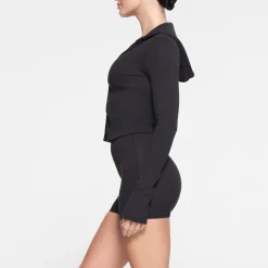 COTTON RIB ZIP UP HOODIE |-Skims Fashion