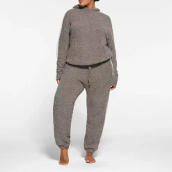 COZY KNIT UNISEX HOODIE | GREY CHALK MULTI-Skims Discount