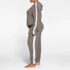 COZY KNIT UNISEX HOODIE | GREY CHALK MULTI-Skims Discount